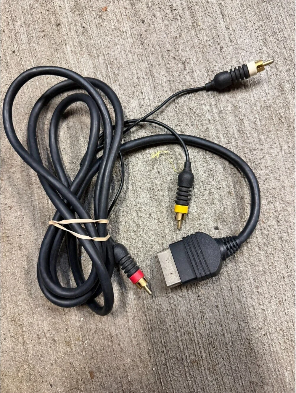 Microsoft OEM Original Xbox Standard AV Cable Very Good Xbox Original